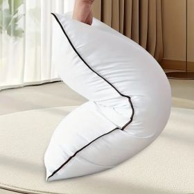 2 pieces Bed Pillows Grey-STANGARD