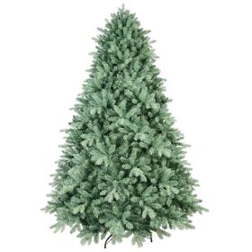 4ft Blue Spruce Christmas Tree with 592 Fire-Resistant Tips, Artificial Xmas Tree Premium Hinged, Foldable Base Christmas Decor for Holiday Home