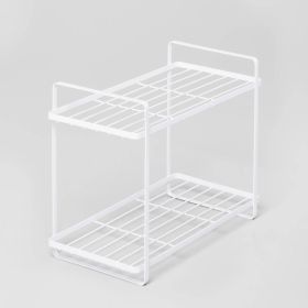 Tiered Vanity Organizer (Color: White)